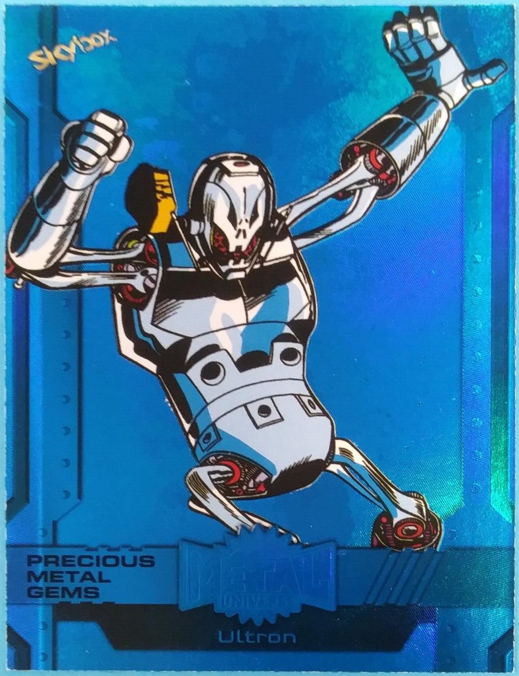 Ultron [Blue Precious Metal Gems] #148 2024 SkyBox Metal Universe Avengers