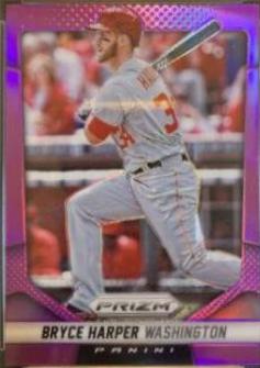 Bryce Harper [Purple Prizm] #79 Baseball Cards 2014 Panini Prizm