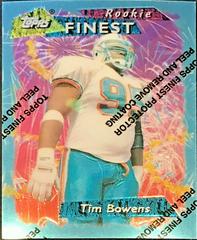 Tim Bowens #3 Football Cards 1995 Topps Finest Prices