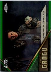 Kidnapped by Toro Calican [Green Refractor] #JG-5 Star Wars 2023 Topps Chrome Journey of Grogu Prices