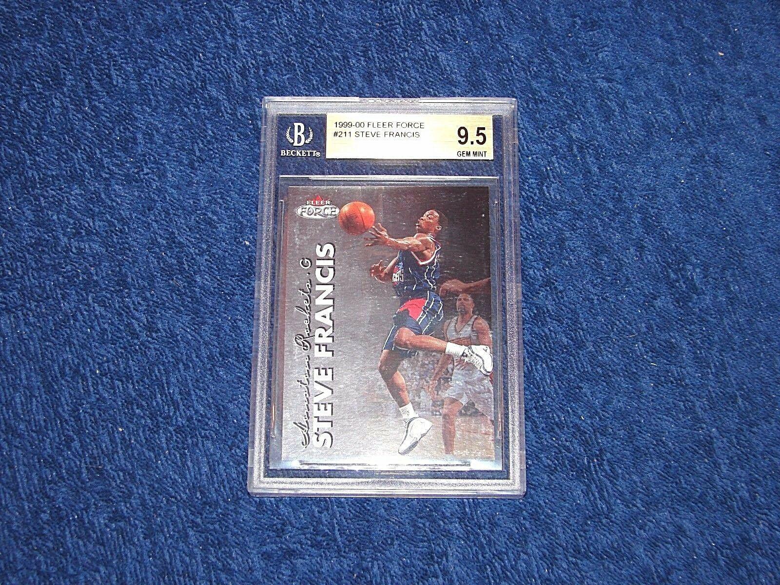 Steve Francis #211 Basketball Cards 1999 Fleer Force