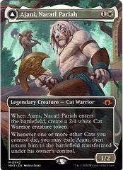 Ajani, Nacatl Pariah // Ajani, Nacatl Avenger [Borderless] #442 Magic Modern Horizons 3 Prices