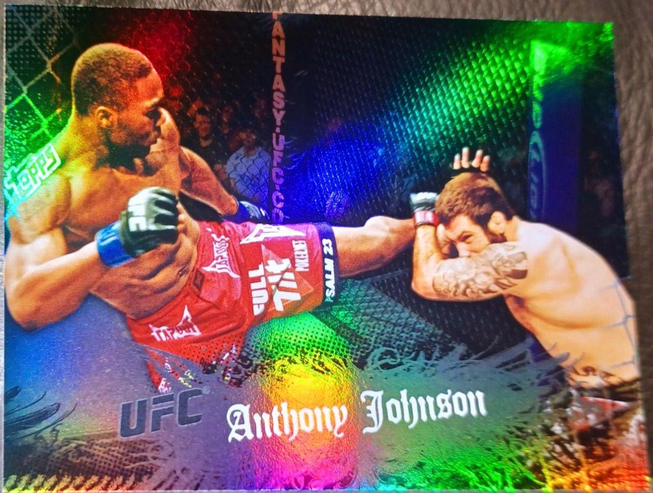 Anthony Johnson #58 Ufc Cards 2010 Topps UFC Main Event