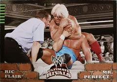 Ric Flair vs. Mr. Perfect #62 Wrestling Cards 2008 Topps WWE Ultimate Rivals Prices