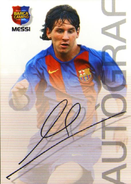 Lionel Messi [Campio Catalan] #89 Prices [Rookie] | 2004 Panini Sports Mega  Cracks Barca | Soccer Cards