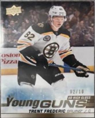 Trent Frederic [High Gloss] #472 Hockey Cards 2019 Upper Deck