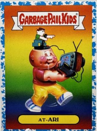 At-ARI [Light Blue] #2a Garbage Pail Kids We Hate the 80s