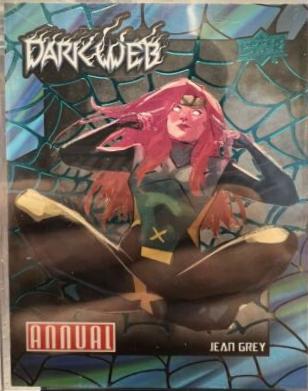 Jean Grey [Turquoise] #DW-5 Marvel 2023 Upper Deck Annual Dark Web