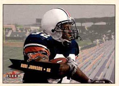 Rudi Johnson #435 Football Cards 2001 Fleer