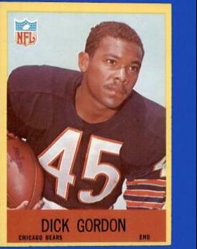 Dick Gordon #30 Football Cards 1967 Philadelphia