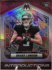 Drake London [Silver] #I-5 Football Cards 2022 Panini Mosaic Introductions Prices