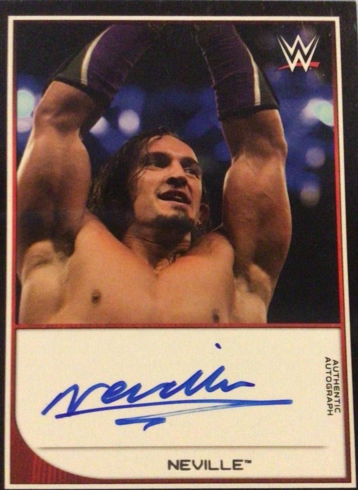 Neville Wrestling Cards 2016 Topps WWE Road to Wrestlemania Autographs