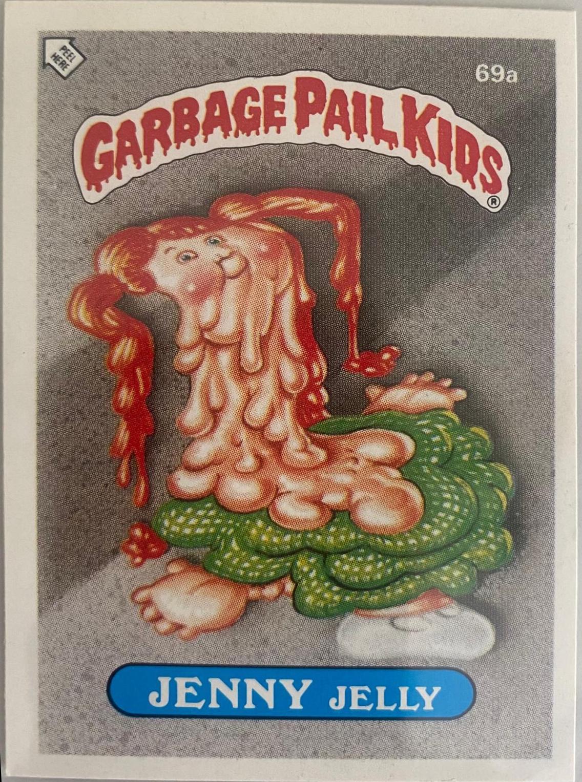 Jenny Jelly #69A Garbage Pail Kids 1985 Mini