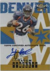 Tatum Bell [Autograph Gold Refractor] #125 Football Cards 2004 Topps Finest Prices