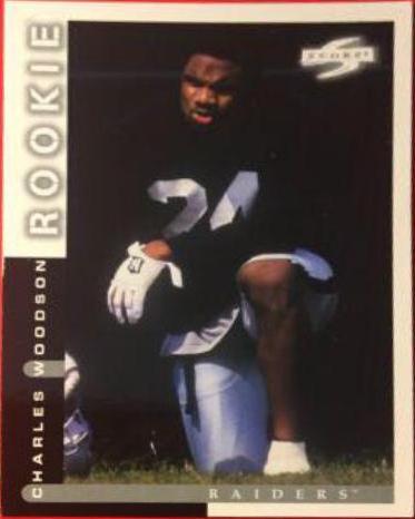 Charles Woodson #236 Football Cards 1998 Panini Score