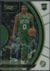 Jayson Tatum [White Prizm] #93 Basketball Cards 2017 Panini Select Prices