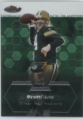 Brett Favre #3 Football Cards 2003 Topps Finest