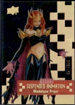 Madelyne Pryor #10 Marvel 2022 Upper Deck Annual Suspended Animation