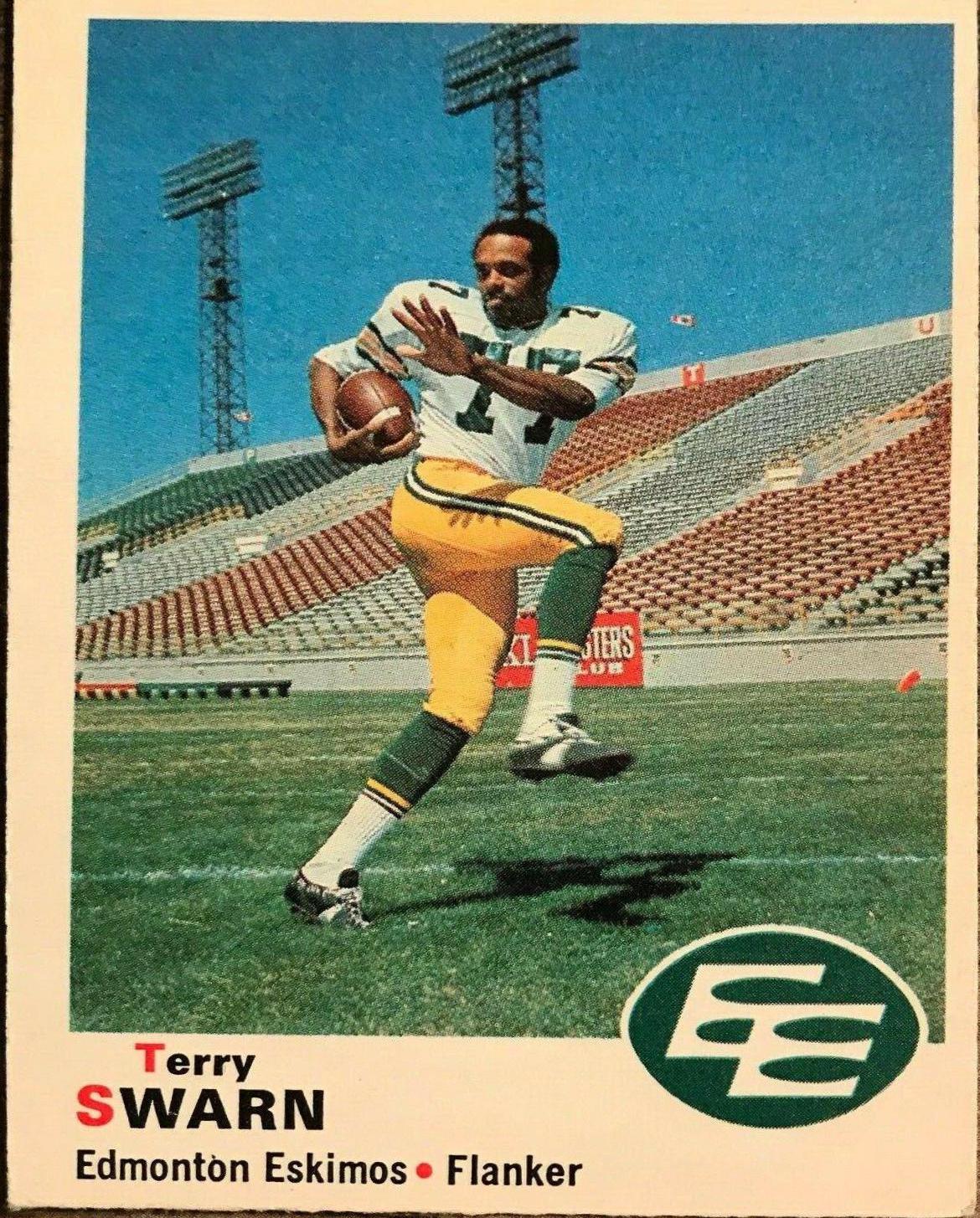 Terry Swarn #57 Football Cards 1970 O Pee Chee CFL