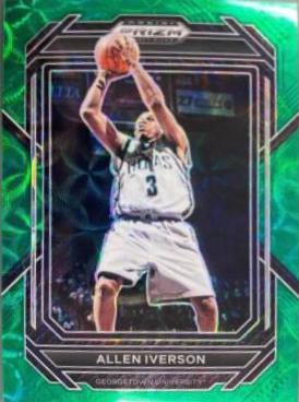 Allen Iverson Choice Green Prices Panini Prizm Draft Picks