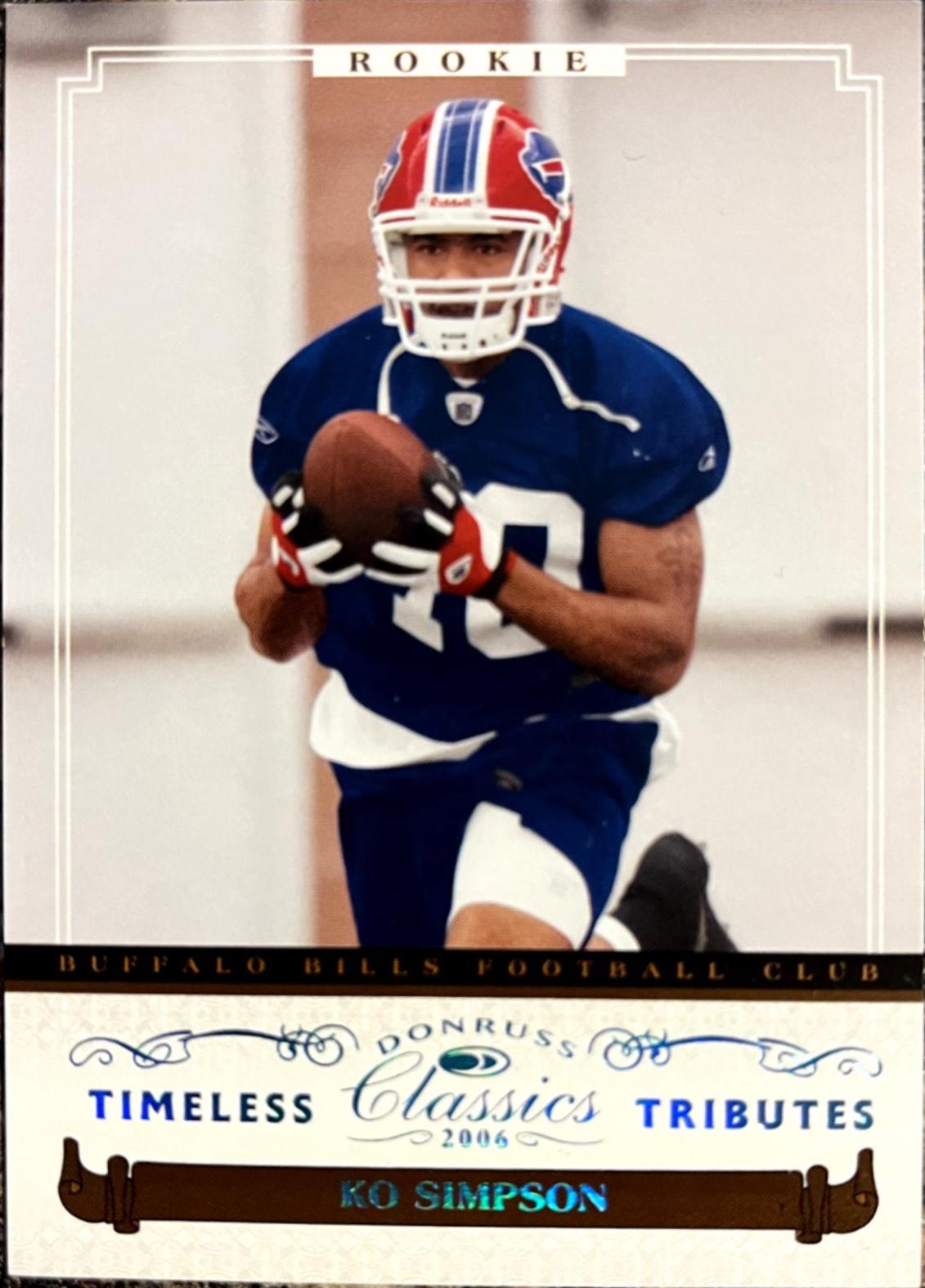 Ko Simpson [Timeless Tributes Platinum] #201 Prices | 2006 Panini ...