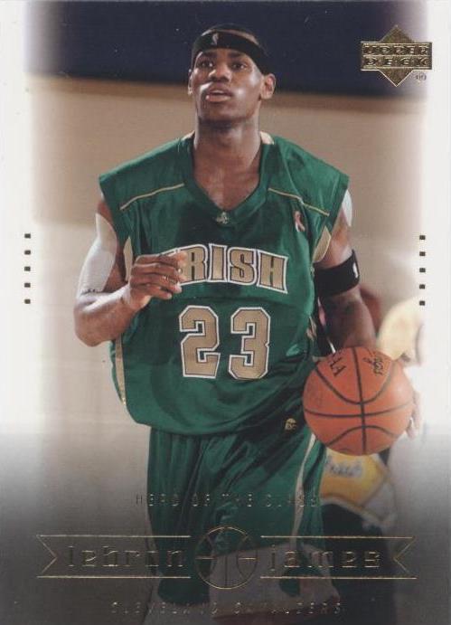 2003 SGC Lebron James sold Upper Deck Basketball NBA Rookie RC