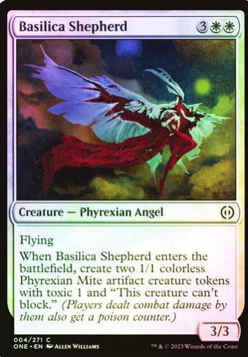 Basilica Shepherd [Foil] #4 Magic Phyrexia: All Will Be One