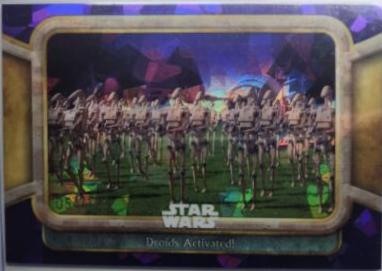 Droids Activated! [Purple] #79 Star Wars 2024 Topps Chrome Sapphire