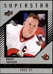 Brady Tkachuk #HR-25 Hockey Cards 2022 Upper Deck Honor Roll Prices