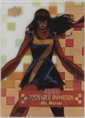 Ms. Marvel #4 Marvel 2022 Upper Deck Annual Suspended Animation