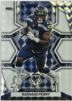 Rashaad Penny [White] #172 Football Cards 2022 Panini Mosaic