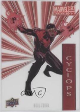 Cyclops #35 Marvel 2021 Upper Deck Annual Suspended Animation