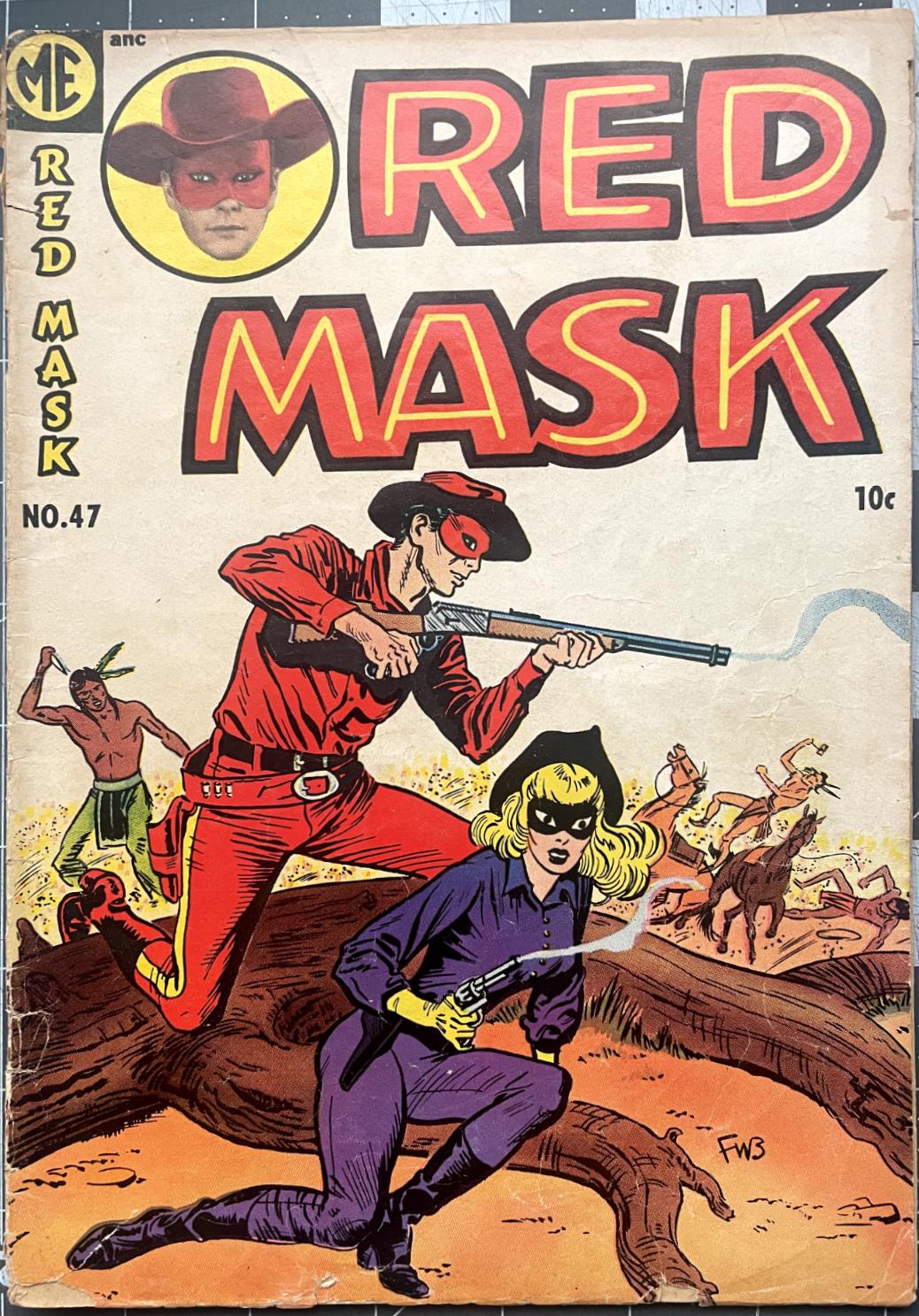 Red Mask #47 (1955) Comic Books Red Mask