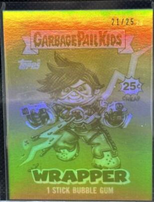 Wrapper [Gold] #21 Garbage Pail Kids 2024 Game Over