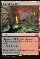 Blackcleave Cliffs #263 Magic Duskmourn: House of Horror Commander Prices