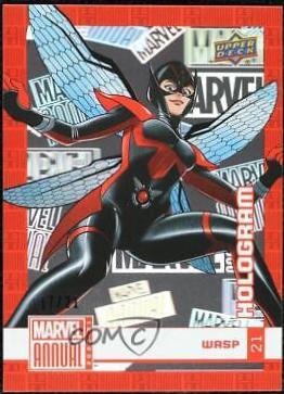 Wasp [Hologram] #21 Marvel 2020 Upper Deck Annual