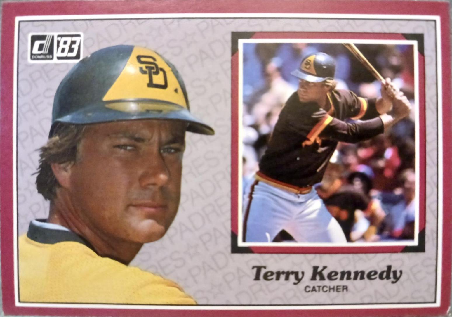 Terry Kennedy #11 Baseball Cards 1983 Donruss Action All Stars