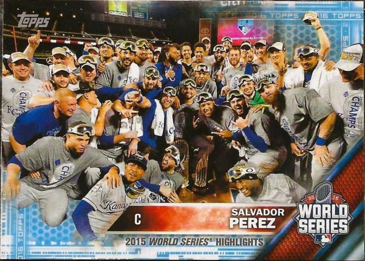 Salvador Perez [Blue] #56 Baseball Cards 2016 Topps Mini