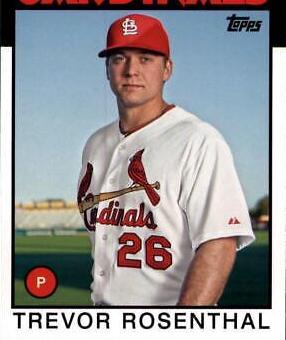 Trevor Rosenthal #124 Baseball Cards 2014 Topps Archives