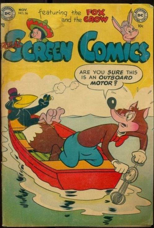 Real Screen Comics #56 (1952) Comic Books Real Screen Comics