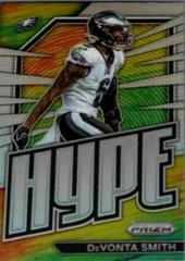 DeVonta Smith [Silver] #H-12 Football Cards 2022 Panini Prizm Hype Prices