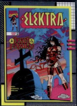 Elektra 14 #MN-10 Marvel 2024 Topps Chrome 90s