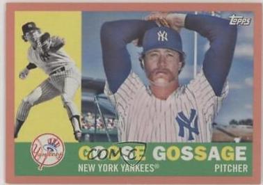 Goose Gossage [Peach] #4 Baseball Cards 2017 Topps Archives