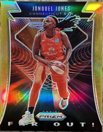 Jonquel Jones [Prizm Gold] #17 Basketball Cards 2020 Panini Prizm WNBA Fireworks