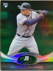 2011 outlet Bowman Platinum Freddie Freeman #57 Rookie card lot