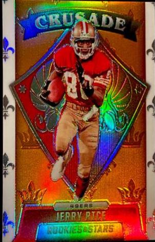 Jerry Rice [Orange] #CR18 Football Cards 2021 Panini Rookies and Stars Crusade