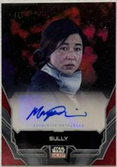 Maya Erskine as Sully [Red Refractor] #A-ME Star Wars 2024 Topps Chrome Galaxy Autograph Prices