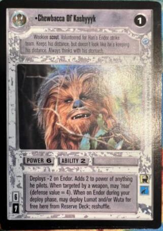 Chewbacca Of Kashyyyk [Limited] Star Wars CCG Endor