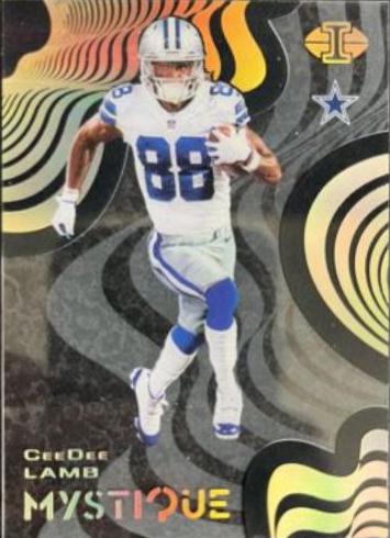 CeeDee Lamb [Black] #MY8 Football Cards 2020 Panini Illusions Mystique