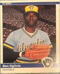 Ben Oglivie #210 Baseball Cards 1984 Fleer Prices